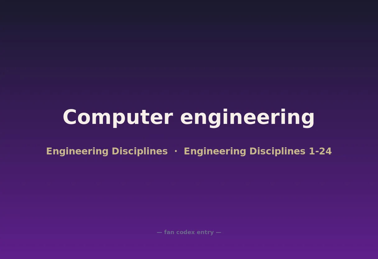 Computer engineering